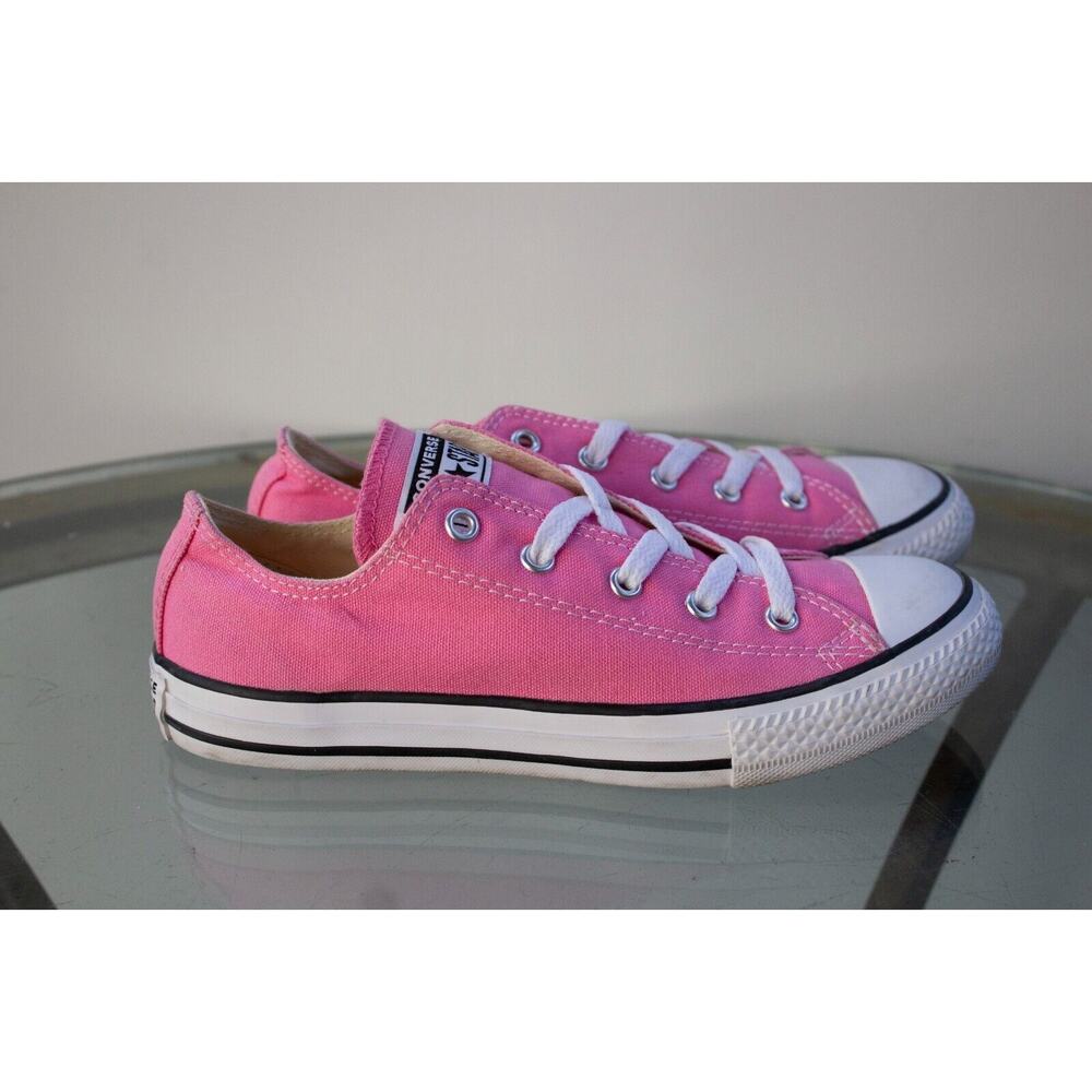 Converse Chuck Taylor All Star Ox 3J238 Pink Girl Shoe Canvas Low Top Youth sz 3